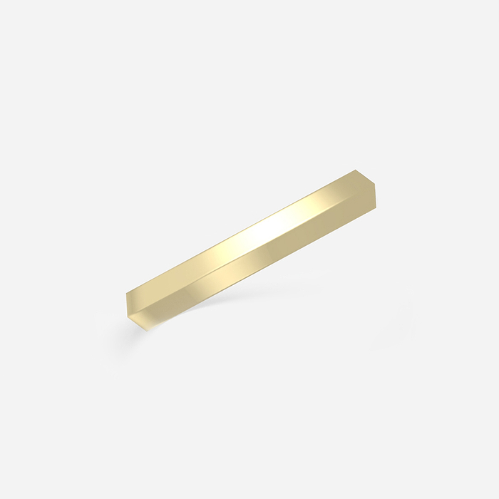 Knife Edge Wedding Band - 3mm Knife Edge Wedding Band